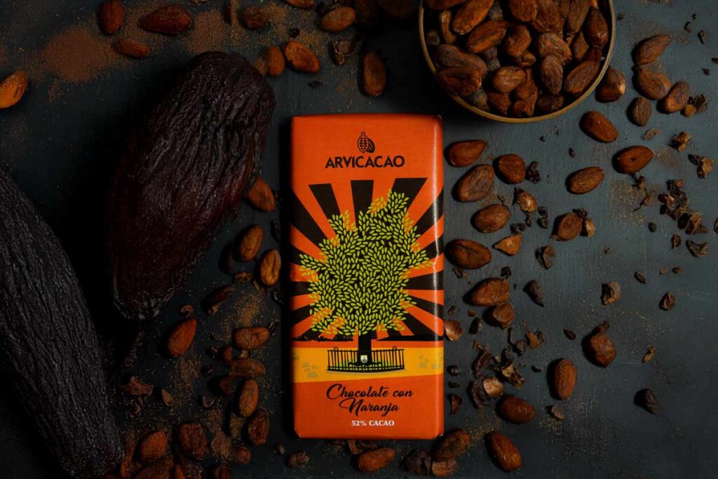 chocolate con naranja en Vigo