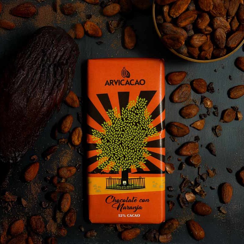 chocolate con naranja en Vigo